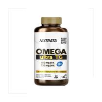 Cápsulas Omega Ultra TG Auxilia Na Redução Dos Triglicerídeos 120 Cápsulas Nutrata