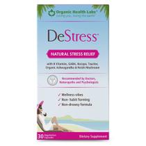 Cápsulas Organic Health Labs DeStress 30 cápsulas vegetarianas