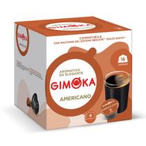 Cápsulas P/ Cafeteira Dolce Gusto Gimoka Americano 16 Unid