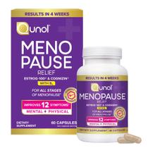 Cápsulas para alívio da menopausa Qunol, sem hormônios, 60 unidades Cápsulas para alívio da menopausa Qunol, sem hormônios, 60 unidades