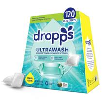 Cápsulas para lava-louças Dropps UltraWash Lemon Citrus 120 cápsulas Cápsulas para lava-louças Dropps UltraWash Lemon Citrus 120 cápsulas