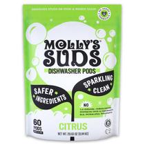 Cápsulas para lava-louças Molly's Suds Clean Detergent 60 comprimidos