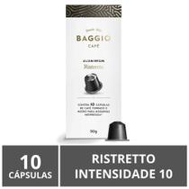 Cápsulas Para Nespresso Alumínio, Ristretto, Baggio Café