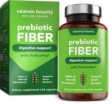 Cápsulas prebióticas Vitamin Bounty Prebiotic 60 Vegan Cap