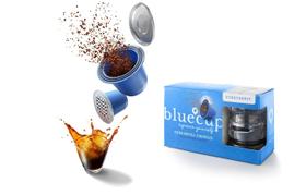 Cápsulas recarregáveis Starterkit Bluecup compatível com Nespresso