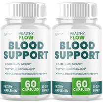 Cápsulas Syvor Healthy Flow Apoyo a la Circulación Sanguínea, Pack de 120 Unidades Cápsulas Syvor Healthy Flow Apoyo a la Circulación Sanguínea, Pack de 120 Unidades