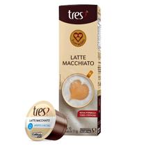 Cápsulas TRES 3 Corações Latte Macchiato - 10 Unid.