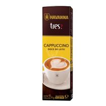 Cápsulas Tres Cappuccino Doce de Leite Havanna 10 cápsulas Cápsulas Tres Cappuccino Doce de Leite Havanna 10 cápsulas