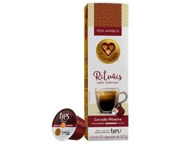 Cápsulas Três Corações Café Espresso Rituais Cerrado Mineiro