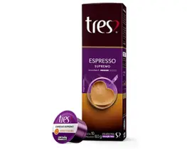 Cápsulas Três Corações Café Espresso Supremo