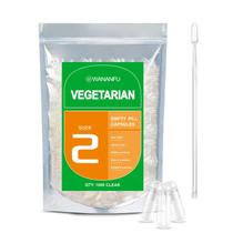 Cápsulas vazias wananfu Vegetarian Tamanho 2 (1000 unidades) + Kit Cápsulas vazias wananfu Vegetarian Tamanho 2 (1000 unidades) + Kit