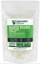 Cápsulas vazias XPRS Nutra Delayed Release, tamanho 3 a 100 unidades