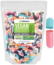 Cápsulas vazias XPRS Nutra tamanho de 00 a 1000 unidades, cápsulas veganas Cápsulas vazias XPRS Nutra tamanho de 00 a 1000 unidades, cápsulas veganas