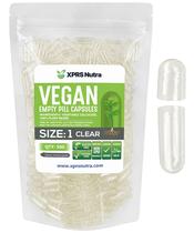 Cápsulas Vazias XPRS Nutra - Veganas - Tamanhos de 1 a 500 Unidades Cápsulas Vazias XPRS Nutra - Veganas - Tamanhos de 1 a 500 Unidades