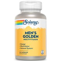 Cápsulas vitamínicas Solaray Masculinas Golden 90 unidades