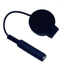 Captador Clipe Cristal Acrílico Cordas Aço Nylon C/ Jack P10 Captador Clipe Cristal Acrílico Cordas Aço Nylon C/ Jack P10