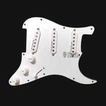 Captador Com Escudo Kent Armstrong CMP112R/112 SSS Para Guitarra - Branco