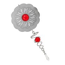 Captador De Energia Giratório Fengshui: Mandala Flor Tridimensional