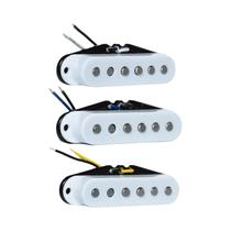 Captador De Guitarra Elétrica Vintage Alnico5 De Baixo Ruído, Single-Coil Para Braço, Centro E Ponte