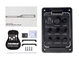 Captador de Violão Fishman 301 Com Afinador e Microfone Piezo Ativo Captador de Violão Fishman 301 Com Afinador e Microfone Piezo Ativo