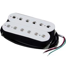 Captador Duplo Branco Fleor Humbucker 4 Vias Split Push Vintage