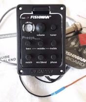 Captador Fishman Presys Blend 301 com microfone interno