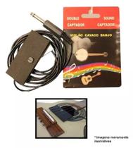 Captador Magnético de contato Boca Violão Cavaco HT831 Captador Magnético de contato Boca Violão Cavaco HT831