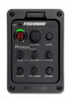 Captador Para Violão Fishman 301 Mic Interno + Afinador