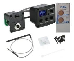 Captador Pre Amp/equalizador Ukulele/cavaco/cavaquinho + brinde 2 baterias Captador Pre Amp/equalizador Ukulele/cavaco/cavaquinho + brinde 2 baterias