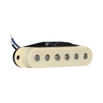 Captador Vintage Alnico5 De Baixo Ruído Para Guitarra Elétrica Branco Preto Creme PHRILAM Bobina De