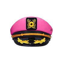 Captain Hat dodowin Yacht Captain Hat rosa para festa feminina Captain Hat dodowin Yacht Captain Hat rosa para festa feminina
