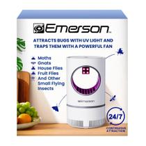 Capturador de Insetos Emerson ITM8110 com Luz UV LED e Sucção por Ventoinha