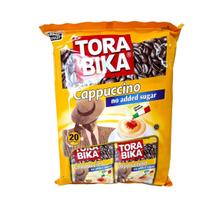 Capuccino Instantâneo Pronto Sem Açúcar 20 Sachês Tora Bika