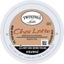 Cápulas de chá Twinings Chai Latte Black K-Cup, 24 unidades (pacote com 1)