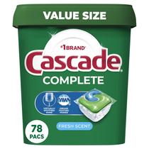Cápulas para lava-louças Cascade Complete Fresh Scent 78 unidades