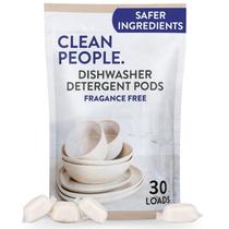 Cápulas para máquina de lavar louça The Clean People Cuts Grease, pacote com 30