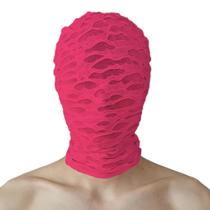 Capuz de máscara facial completa YECRUX Rose Red Punk Style Halloween Capuz de máscara facial completa YECRUX Rose Red Punk Style Halloween