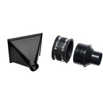 Capuz de poeira POWERTEC Big Gulp 13x16" com redutor de 4" a 2-1/2"