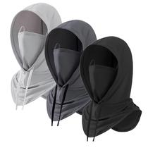 Capuz de proteção UV Balaclava Sun para homens e mulheres, pacote com 3