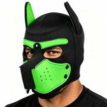 Capuz para Cachorro Babylounger com Máscara Facial Removível Verde Capuz para Cachorro Babylounger com Máscara Facial Removível Verde