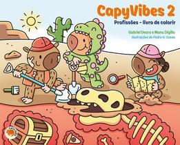 Capyvibes 2 - Profissões - Livro De Colorir
