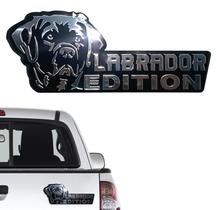 Car Badge Dog Edition 3D Cutting Laser Car Emblem Labrador