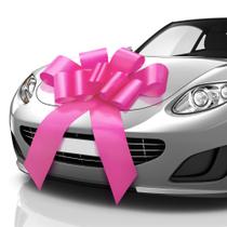 Car Bow Mata1-USA, rosa enorme, 76 cm de diâmetro, para presente grande Car Bow Mata1-USA, rosa enorme, 76 cm de diâmetro, para presente grande