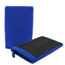 Car Clay Mitt Figpade, 2 peças, detalhamento automático, microfibra azul Car Clay Mitt Figpade, 2 peças, detalhamento automático, microfibra azul