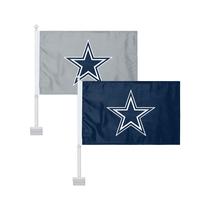 Car Flag FOCO Dallas Cowboys NFL 2 Pack Solid oficialmente licenciado Car Flag FOCO Dallas Cowboys NFL 2 Pack Solid oficialmente licenciado