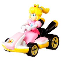 Car Hot Wheels Mario Kart Princess Peach 4463 Car Hot Wheels Mario Kart Princess Peach 4463