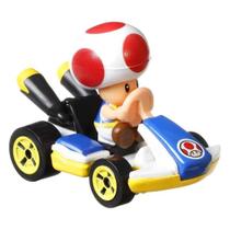 Car Hot Wheels Mario Kart Toad 1537 Car Hot Wheels Mario Kart Toad 1537