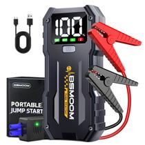 Car Jump Starter BSMOOM 5000A 12V com luz LED USB QC3.0 Car Jump Starter BSMOOM 5000A 12V com luz LED USB QC3.0