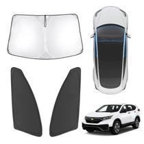 Car Sun Shade Karltys 3 unidades para Honda CR-V 2017-2022