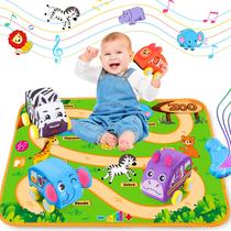 Car Toys Helsort Baby para menino de 1 ano com tapete musical